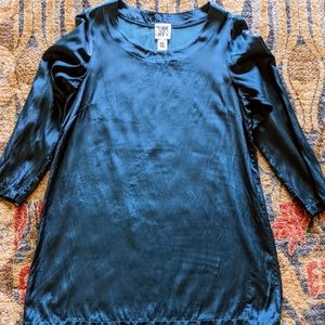 Satin shift dress - Prairie Underground